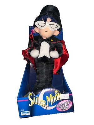 Sailor Moon Plush Adventure Doll Tuxedo Mask Vintage 1998  Irwin NIB