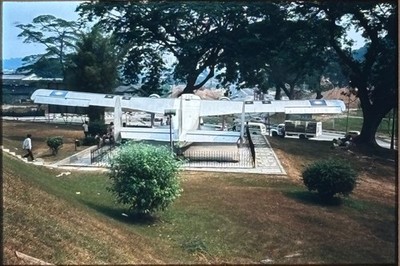 Vintage PaKon 35mm Film Slide Amature Photograph Aircraft Scene