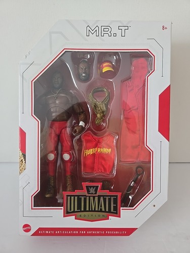WWE Ultimate Edition Mr. T Mattel Wrestling Figure Hulkamania Toy Articulated