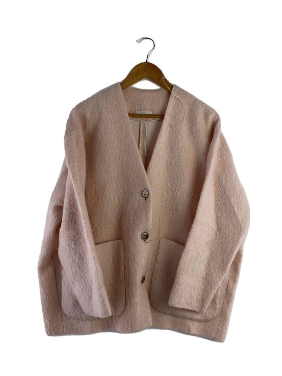 KTS CLOSE ALTRA LANA MOHAIR SHAGGY JACKET OMAGGIO ROSA YR2125 098AW 8