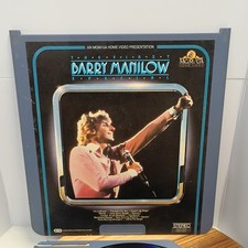 The First Barry Manilow Special Concert CED Movie Video Disc MGM UA Home Video