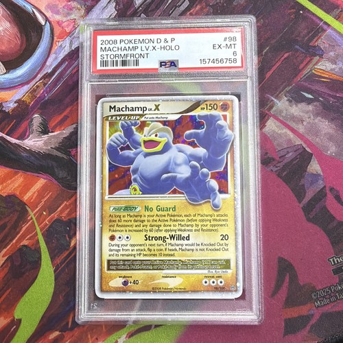 Machamp LV.X graded PSA 8 for sale on eBay