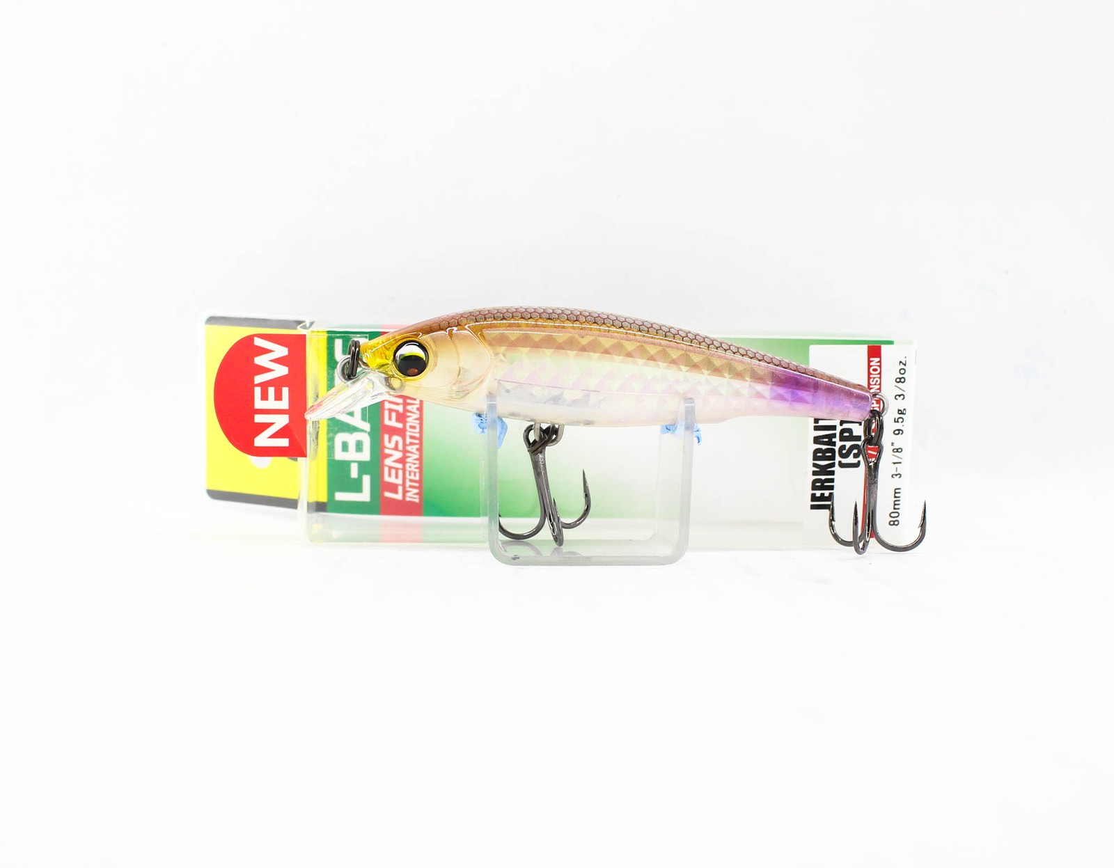 Yo Zuri Duel L Bass Jerkbait 80SP Suspend Lure F1214-GSWS (7261)