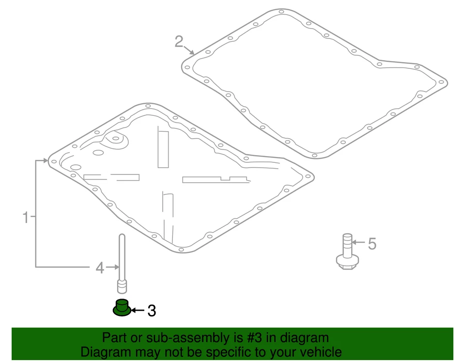 Original Nissan GT-R 2009-2024 - Tapón de drenaje de transmisión 31377-JF00E Foto 2 de 2