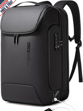 Men's Waterproof Anti-Theft Backpack with USB Charging for Laptops
