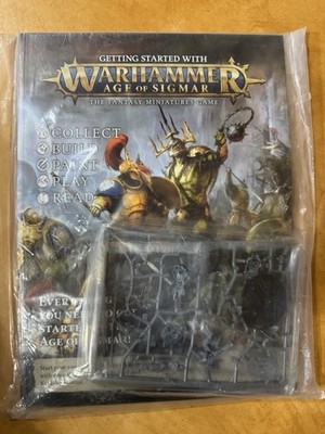Getting Started with Age of Sigmar Book Warhammer AOS Age of Sigmar NIB