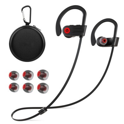 Otium Bluetooth Kopfhörer Kabellose Headphones IPX7 Wasserdicht Ohrhörer Sport