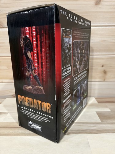 2018 Eaglemoss Alien & Predator Figurine Collection Killer Clan Predator New - Picture 4 of 8