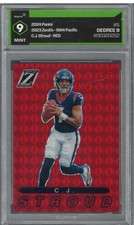 2023 Panini Zenith #5 CJ stroud RED PRIZM 1994 Pacific Degree 9 MINT Texans OROY