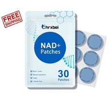 30 NAD Patches for Energy and Healthy Aging - Plant-Based Wellness