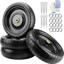 13-Inch Gorilla Cart Tires - Heavy Duty Replacement Tires for Gori-Lla Carts, 13
