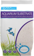 Sugar White Sand 10Lb Substrate for Aquascaping, Aquariums, Vivariums and Terrar