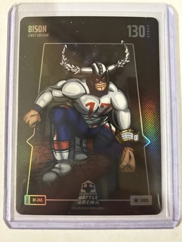 Josh Allen BISON BF-245 Bo Jackson Battle Arena Update 2025 Battle Foil Steel