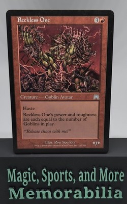 MTG Reckless One Onslaught #222 Regular Uncommon Magic The Gathering LP