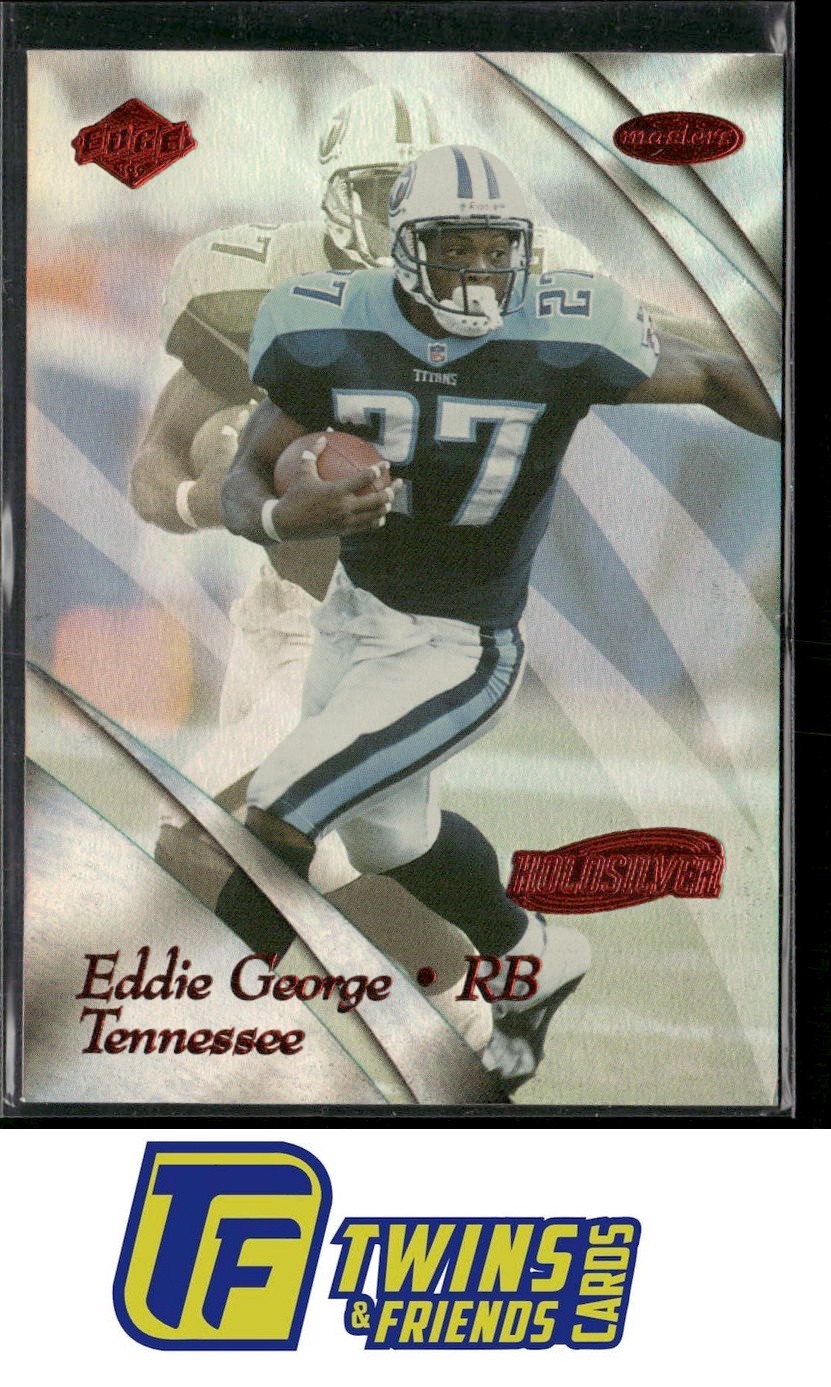 1999 Collector's Edge Masters #191 Eddie George HoloSilver #/3500