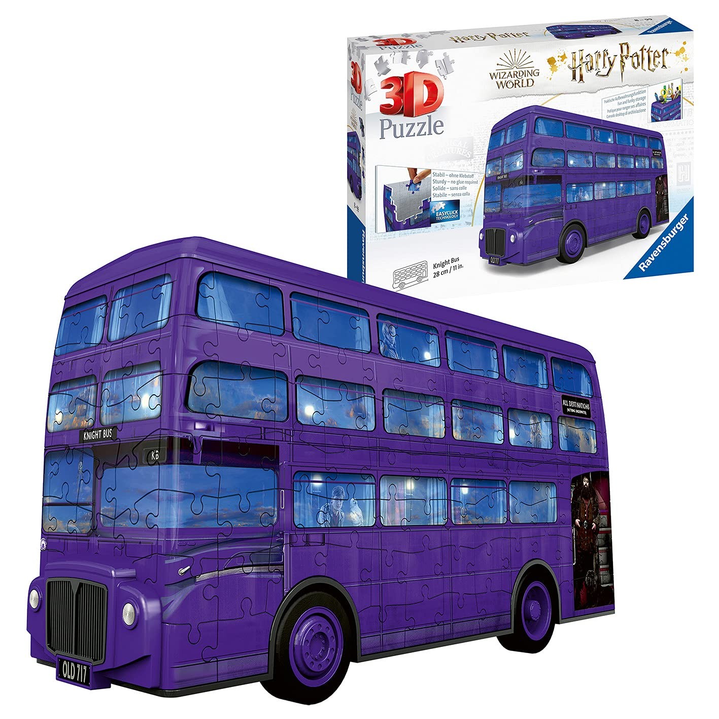 Ravensburger Harry Potter Knight Bus 3D Jigsaw Puzzle for Kids Age 8 Years Up - 10890₽