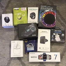 Mystery Loot Electronic General Merch Box For Resale 10 Items Total See Desc