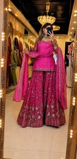 Punjabi Patiyala Dress Pakistani Salwar Kameez Ready made Suits Wedding Party L