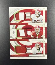 Dallas Turner & Kool-Aid McKinstry & Terrion Arnold 2024 National Treasures 2/10