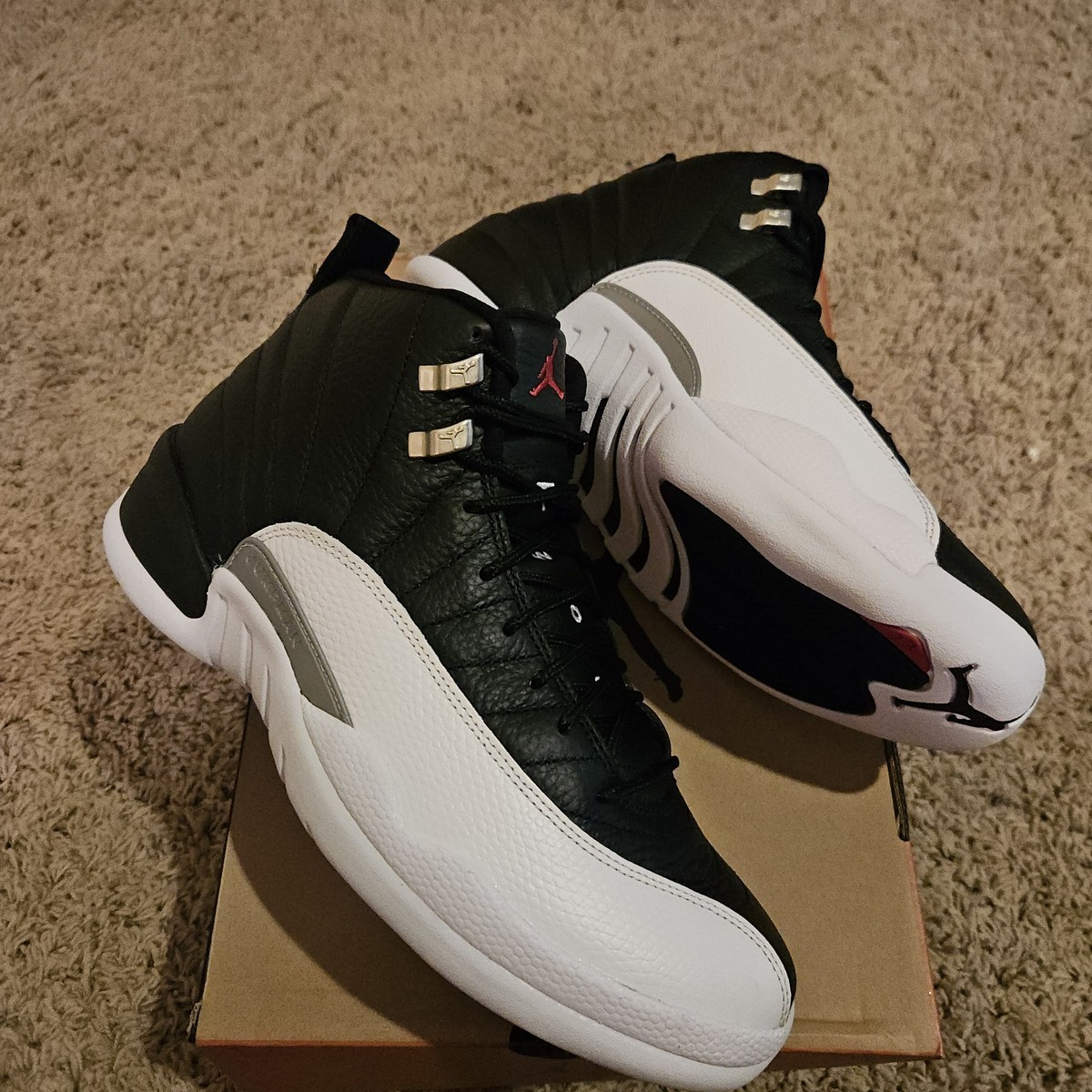 Air Jordan 12 Retro Black/White/Red 1997 ALL STAR GAME/PLAYOFFS