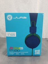 New JLab JBuddies Studio ON EAR Wired Headphones for Children Kid Safe Volume