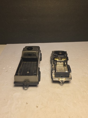 2 Vintage Metal Tonka 4x4 Pick Up Trucks - Picture 5 of 12