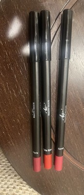 Beauty Vaulte Lip Liner Pencil Set: Pick Perla ,Rate Rina , Carmin 3x 0.03 oz