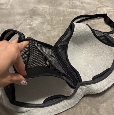Anita Active Air Control Deltapad Maximum Support Sports Bra Black US 32H