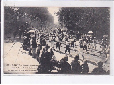 SAINT-BRIEUC: gymnastics competition of the F.G.S.P.F. - very good condition
