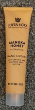 Rata & Co. Manuka Honey + Vtamin E Hand Cream 100g. New/sealed