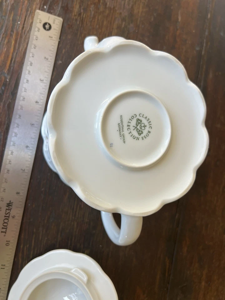 Rosenthal Monbijou茶壶,经典玫瑰蓝色 — 第 4/4 张图片