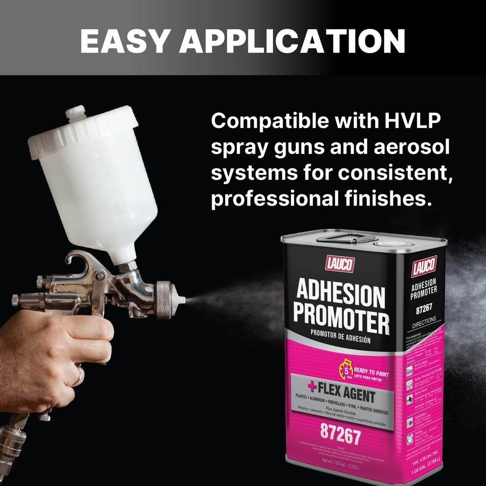 Lauco Adhesion Promoter Gal– Fast-Dry Flex Agent for Auto Plastic/Metal ...