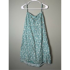 American Eagle Outfitters Linen-Blend Floral Tie-Back Mini Dress Size XXL