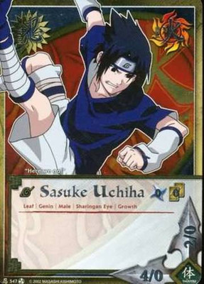 Sasuke Uchiha - N-547 - Promo Promo Cards Damaged - Naruto | eBay