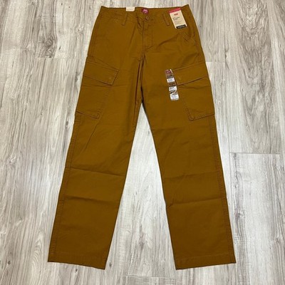 Levi's XX Cargo Taper Pants Mens 30x32 Brown Stretch Relaxed Cargo NWT