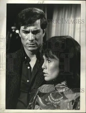 1970 Press Photo George Maharis, Barbara Luna in scene from "Most Deadly Game"