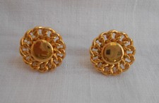 ORECCHINI MONET COLORE ORO PER FORI