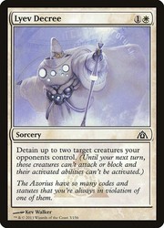 Lyev Decree Foil Dragon's Maze #3/156
