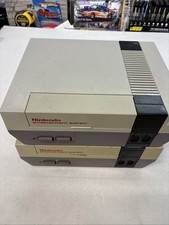Nintendo Entertainment System NES CONSOLE'S ONLY For PARTS Repair LOT of 2