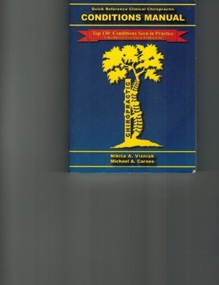 Conditions Manual - Quick Reference Clinical Chiro