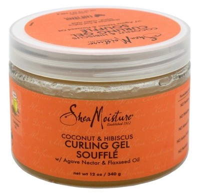 (3 PACK) Shea Moisture Coconut&Hibiscus Curling Gel Souffle 12oz