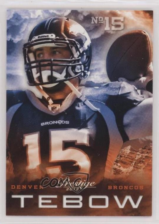 2012 Panini Prestige Tim Tebow 749/1500 Tim Tebow #9 rf2