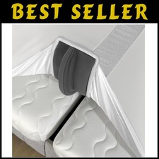 2-in-1 Bed Bridge Kit  Twin XL to King Converter  White