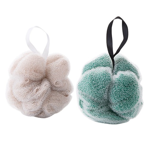2 Stück Soft Shower Ball Mesh Netze Bad Scrub Balls mit hängendem Seil für - Bild 9 von 12