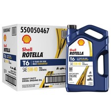 Shell Rotella T6 Full Synthetic 15W-40 Motor ...