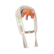 Snailax Cordless Neck Massager with Heat, Shiatsu Neck and Shoulder... Fast Ship