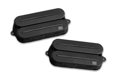Seymour Duncan Wes Hauch's Jupiter humbucker set - black rails