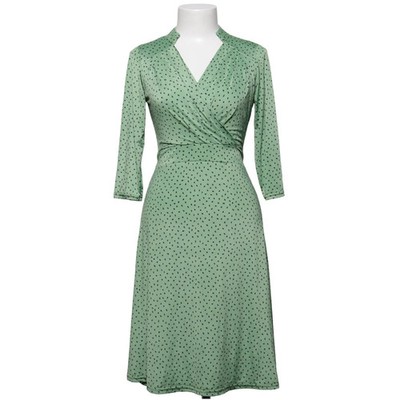 Stockholms Klänningsfabrik, Kleid, Größe: S, Pauline, Grün/Schwarz #f82