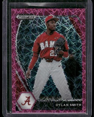 2021 Panini Prizm Draft Picks #PDP74 Dylan Smith Pink Velocity Prizm