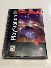 Wipeout (PS1) Long Box With Slip Cover & Manual! Free Shipping